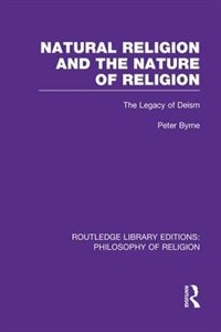 Couverture_Natural Religion And The Nature Of Religion