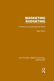 Front cover_Marketing Budgeting (rle Marketing)