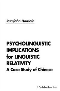 Front cover_Psycholinguistic Implications For Linguistic Relativity