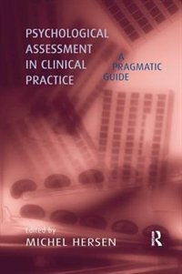 Front cover_Psychological Assessment In Clinical Practice