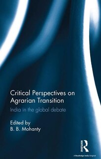 Couverture_Critical Perspectives On Agrarian Transition
