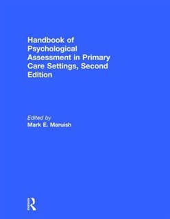 Couverture_Handbook Of Psychological Assessment In Primary Care Settings