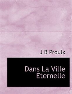 Front cover_Dans La Ville Eternelle