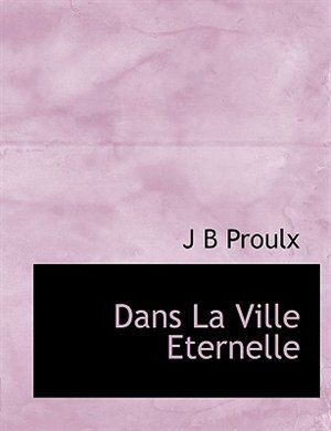 Front cover_Dans La Ville Eternelle