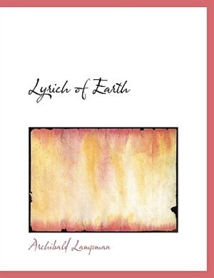 Front cover_Lyrich Of Earth