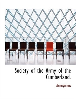 Front cover_Society Of The Army Of The Cumberland.