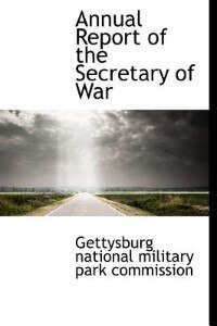 Couverture_Annual Report Of The Secretary  Of War