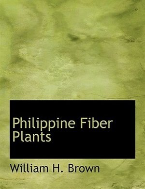 Couverture_Philippine Fiber Plants