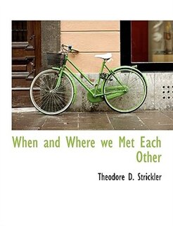 Front cover_When And Where We Met Each Other