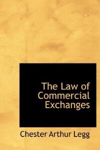 Couverture_The Law Of Commercial Exchanges