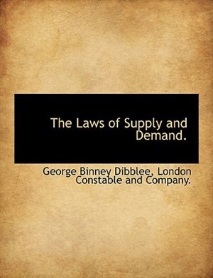 Front cover_The Laws Of Supply And Demand.