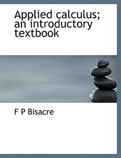 Couverture_Applied Calculus; An Introductory Textbook