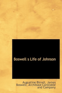 Front cover_Boswell S Life Of Johnson