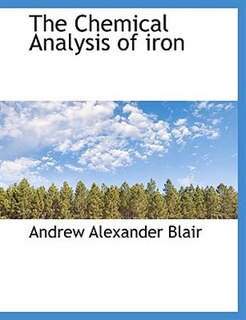 Front cover_The Chemical Analysis of iron