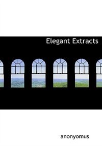 Front cover_Elegant Extracts