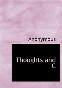 Couverture_Thoughts and C