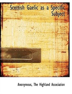 Front cover_Scottish Gaelic as a Specific Subject