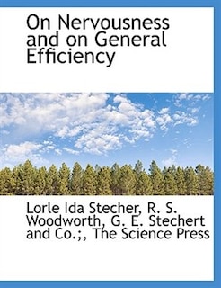 Front cover_On Nervousness And On General Efficiency