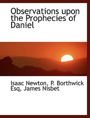 Front cover_Observations upon the Prophecies of Daniel