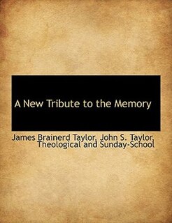 Front cover_A New Tribute to the Memory