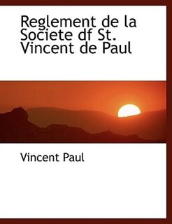 Front cover_Reglement de la Societe df St. Vincent de Paul
