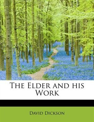 Couverture_The Elder And His Work