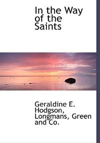 Front cover_In the Way of the Saints