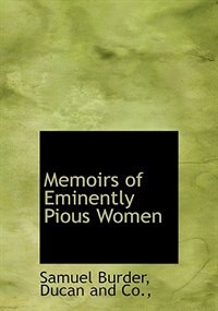 Front cover_Memoirs of Eminently Pious Women