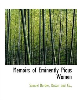 Front cover_Memoirs of Eminently Pious Women