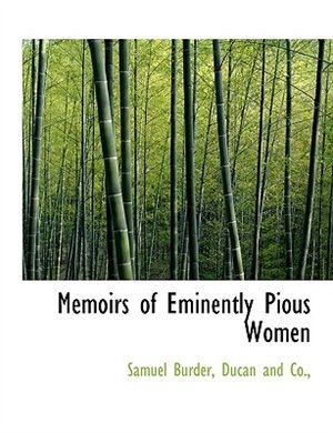 Front cover_Memoirs of Eminently Pious Women