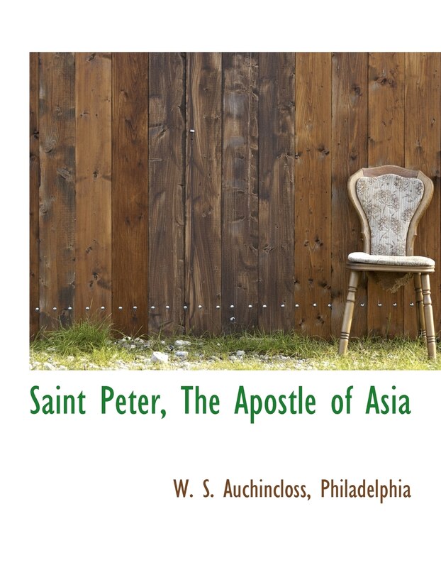 Front cover_Saint Peter, The Apostle of Asia