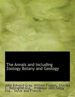 Front cover_The Annals And Including Zoology Botany And Geology