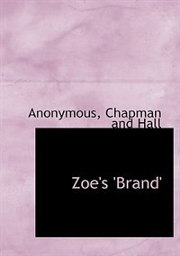 Front cover_Zoe's 'brand'
