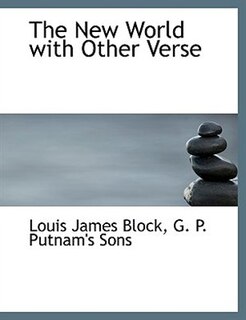 Front cover_The New World With Other Verse