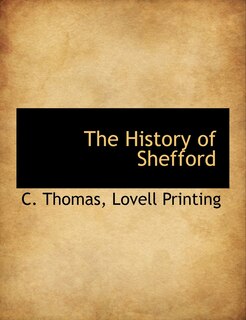 Front cover_The History of Shefford
