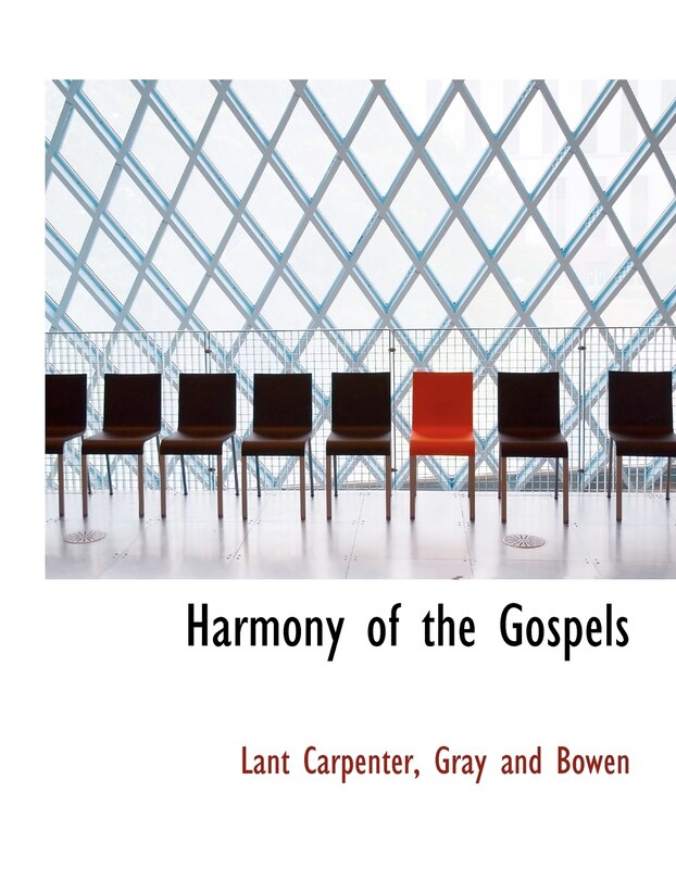 Front cover_Harmony of the Gospels