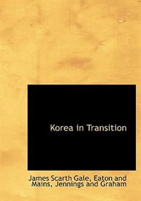 Front cover_Korea in Transition
