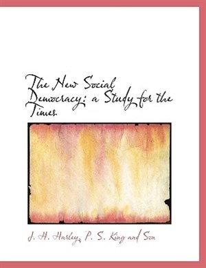 Front cover_The New Social Democracy