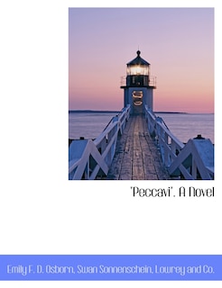 Front cover_Peccavi. A Novel