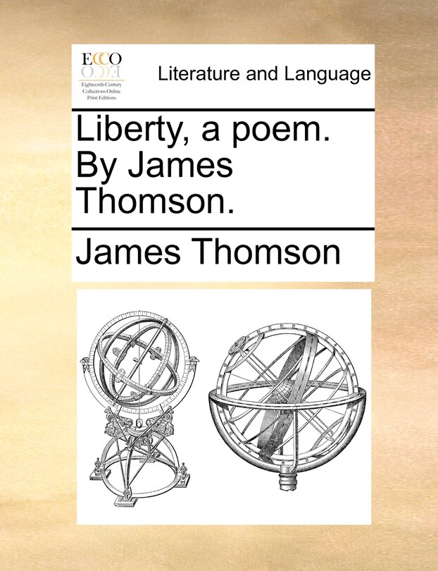 Front cover_Liberty, a poem. By James Thomson.
