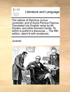 Front cover_The satires of Decimus Junius Juvenalis