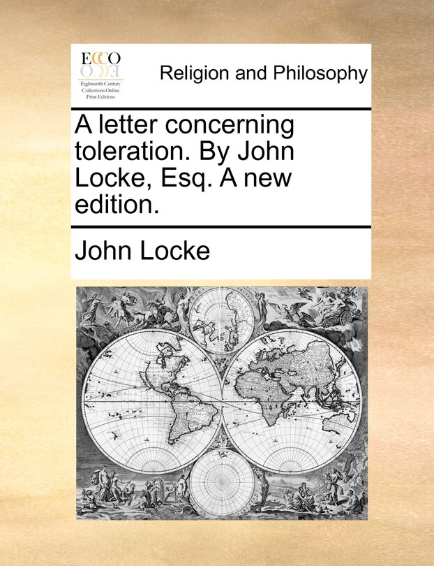 Couverture_A letter concerning toleration. By John Locke, Esq. A new edition.