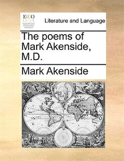 Front cover_The poems of Mark Akenside, M.D.