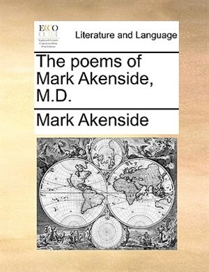 Front cover_The poems of Mark Akenside, M.D.