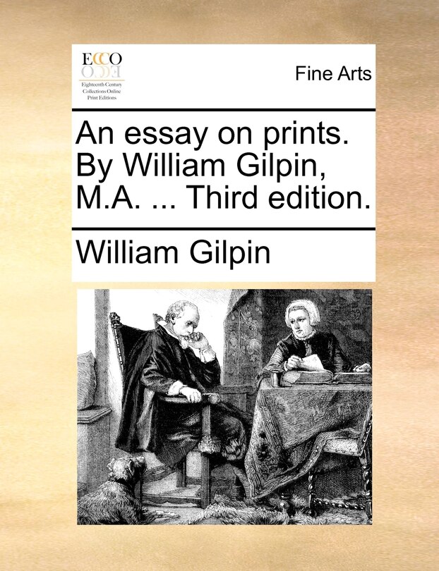 Couverture_An essay on prints. By William Gilpin, M.A. ... Third edition.
