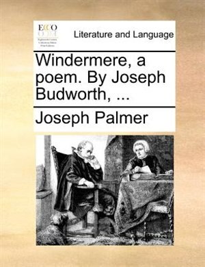 Couverture_Windermere, a poem. By Joseph Budworth, ...