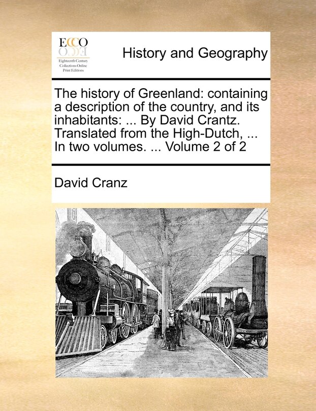Front cover_The history of Greenland