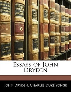 Front cover_Essays Of John Dryden
