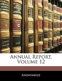 Front cover_Annual Report, Volume 12
