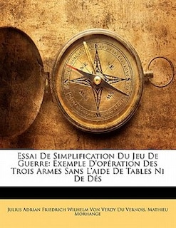 Front cover_Essai De Simplification Du Jeu De Guerre